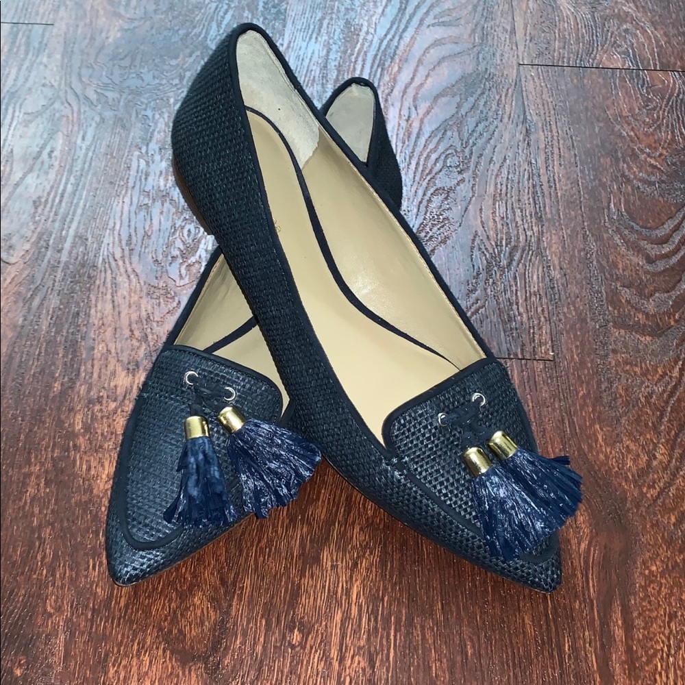 Ann Taylor tassel flats